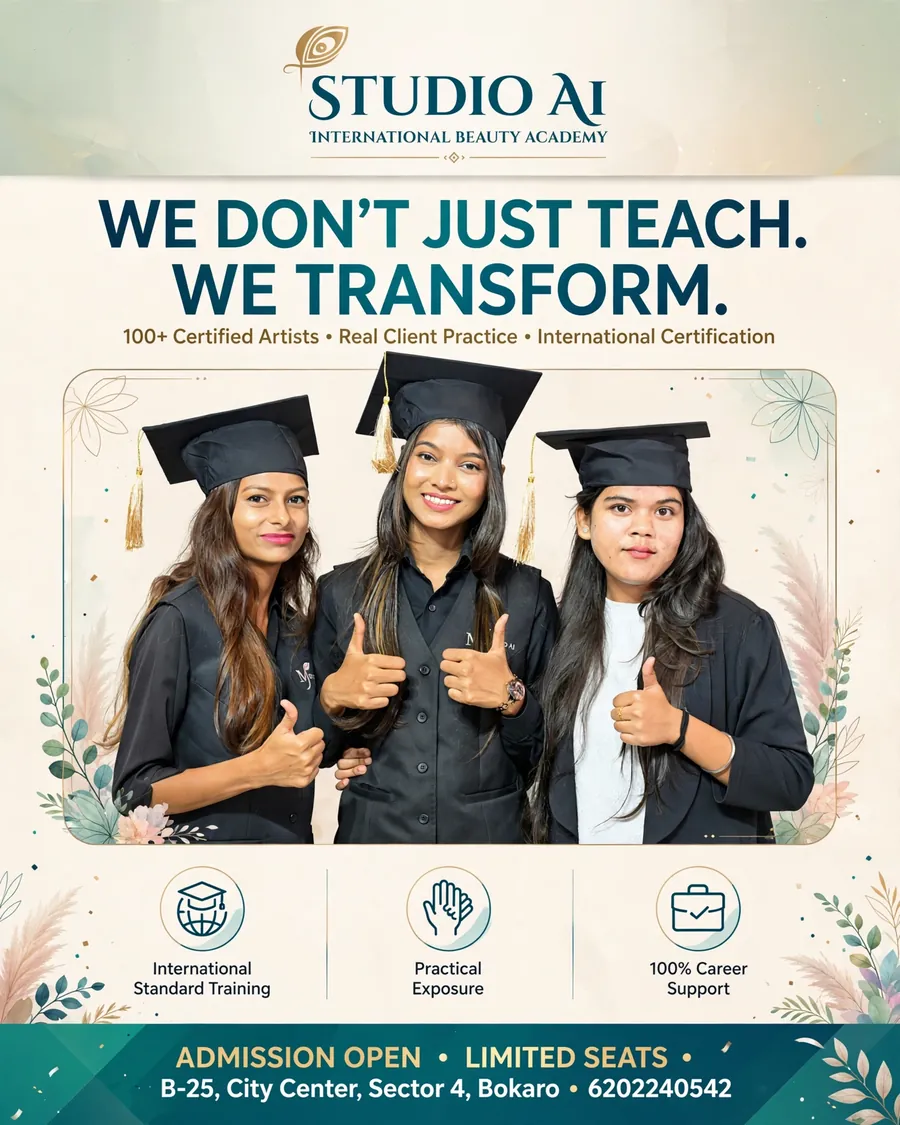 Studio A1 International Beauty Academy creative