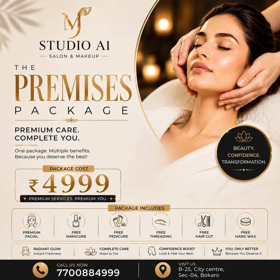 Studio A1 Salon & Makeup creative